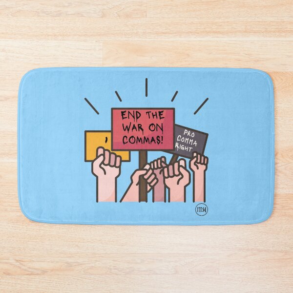 Item preview, End The War On Commas! designed and sold by Writerly Musings.