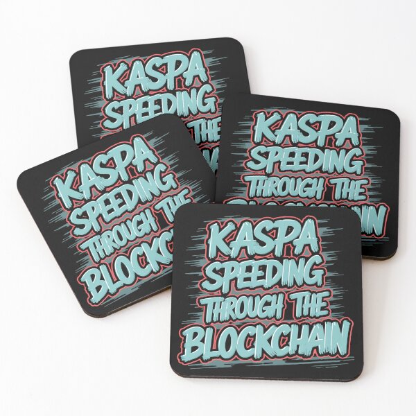 Item preview, Unstoppable Blocks. Unshakable Kaspa. designed and sold by RadDeck.