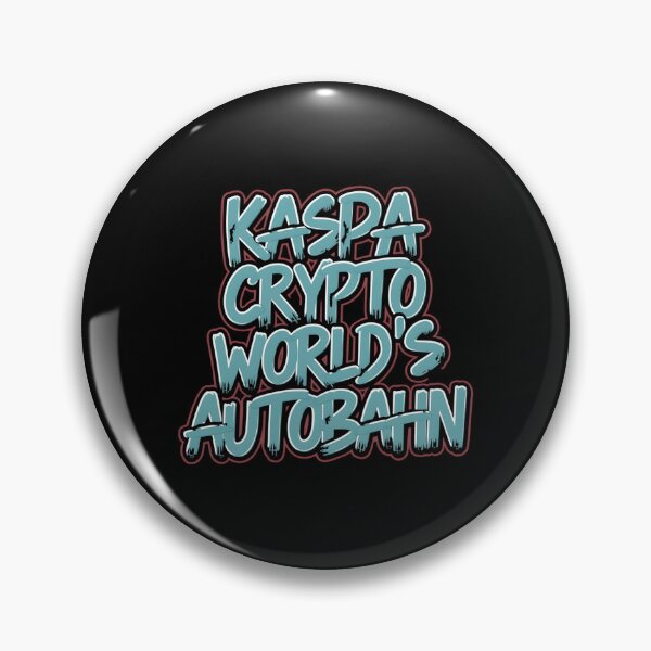 Item preview, Kaspa Real Speed. Real Security. designed and sold by RadDeck.