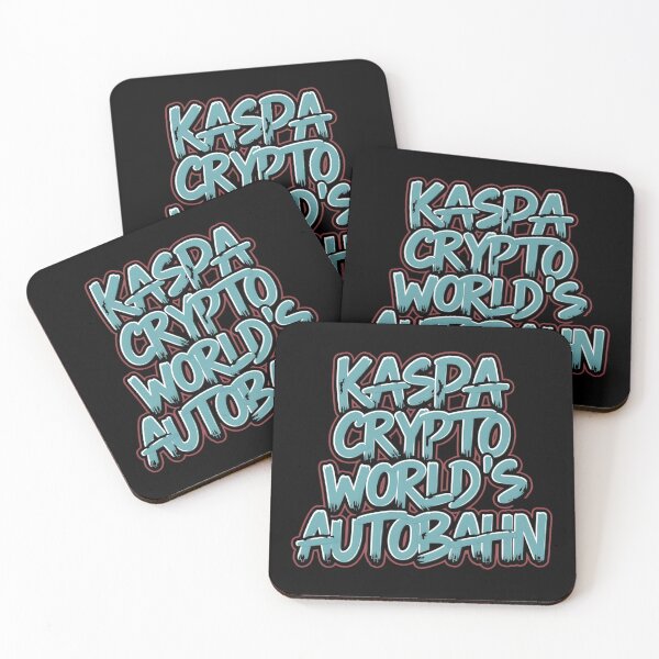 Item preview, Kaspa Real Speed. Real Security. designed and sold by RadDeck.