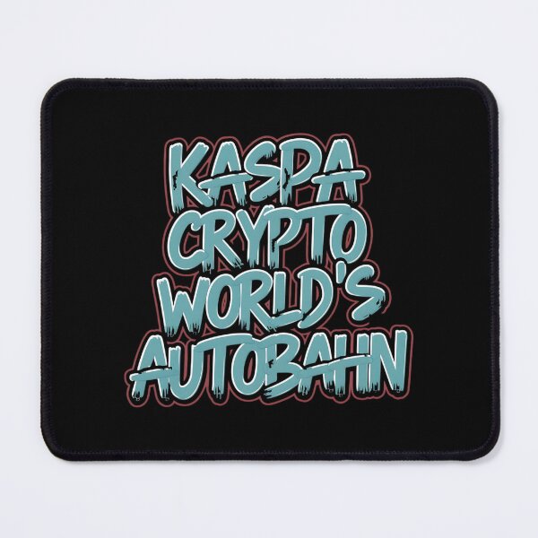 Item preview, Kaspa Real Speed. Real Security. designed and sold by RadDeck.