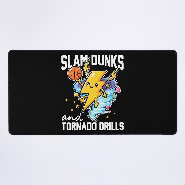 Item preview, SLAM DUNKS AND TORNADO DRILLS - OKC BASKETBALL designed and sold by KEF Custom.