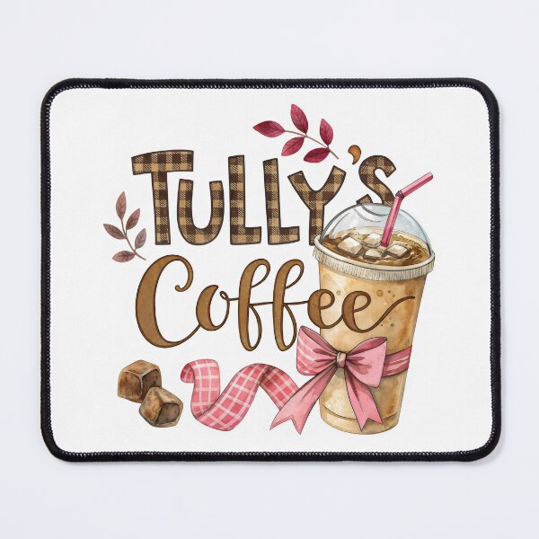 Item preview, tully's coffee cup with ribbon designed and sold by GogoGrove.