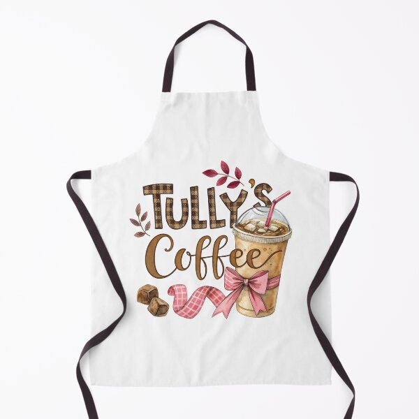 Item preview, tully's coffee cup with ribbon designed and sold by GogoGrove.
