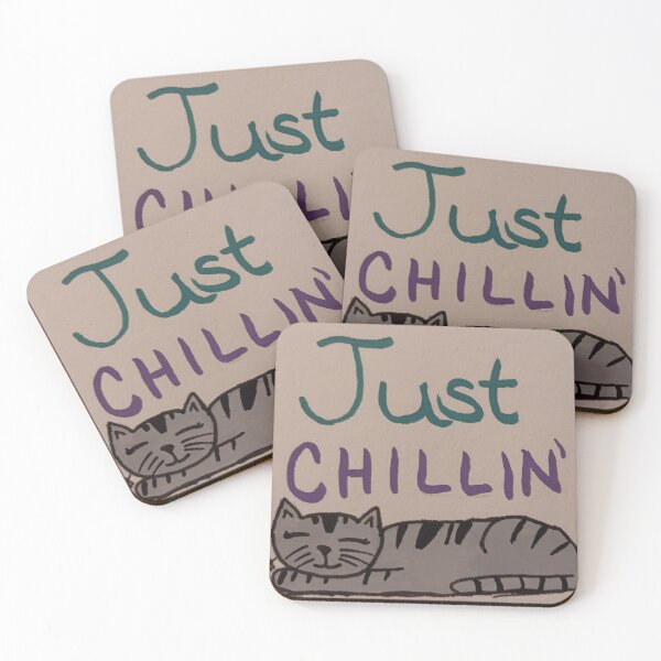 Item preview, Just Chillin' cat designed and sold by Hallie Hopkins.