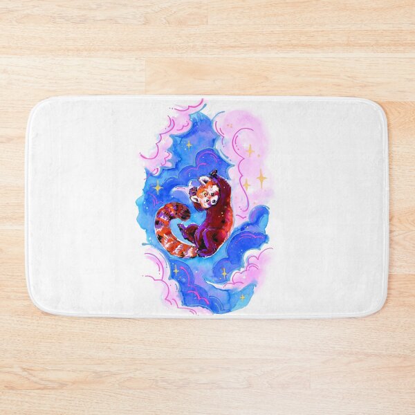 Item preview, Starry Red Panda designed and sold by Helabella Art.