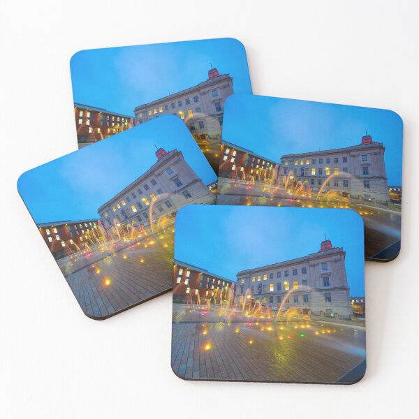 Item preview, Barnsley Town Hall Blue Hour designed and sold by Alisonchambers2.