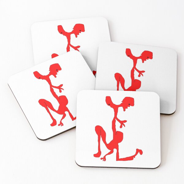 Item preview, Red Elong Man, Abstract Man, Figurative, Psychology designed and sold by AASparksDesigns.