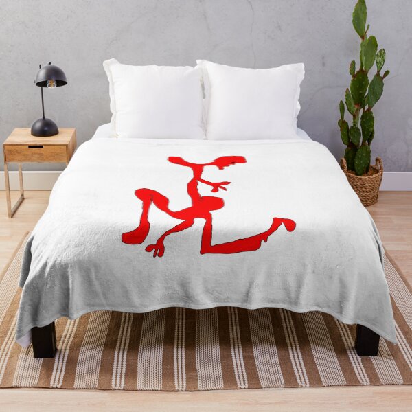 Item preview, Red Elong Man, Abstract Man, Figurative, Psychology designed and sold by AASparksDesigns.