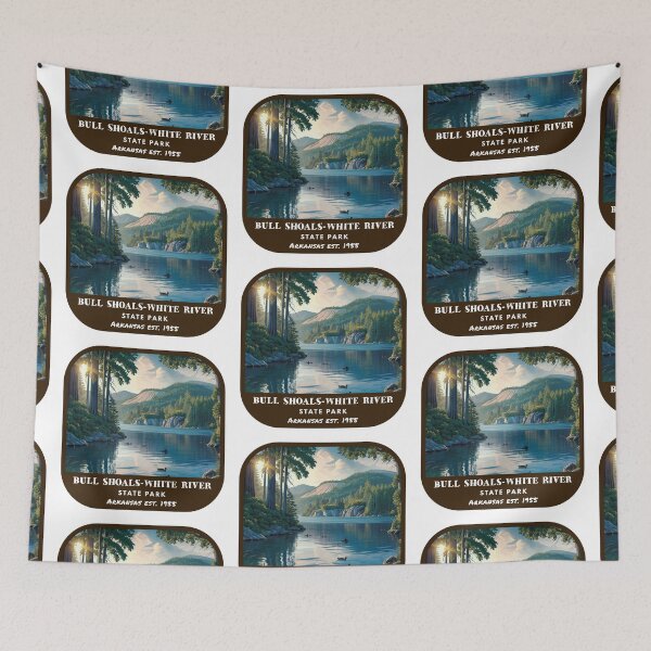 Item preview, Vintage Bull Shoals-White River State Park (Arkansas State Park) designed and sold by RabbitK.