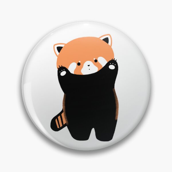 Item preview, surprised lesser panda designed and sold by noasobi.