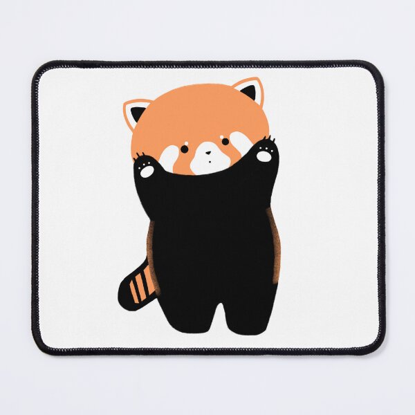 Item preview, surprised lesser panda designed and sold by noasobi.