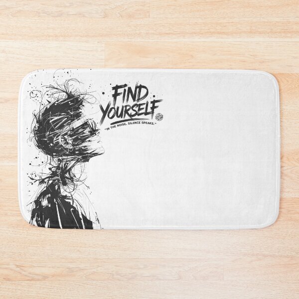 Item preview, Find Yourself Silence Art designed and sold by Belarte.shop.