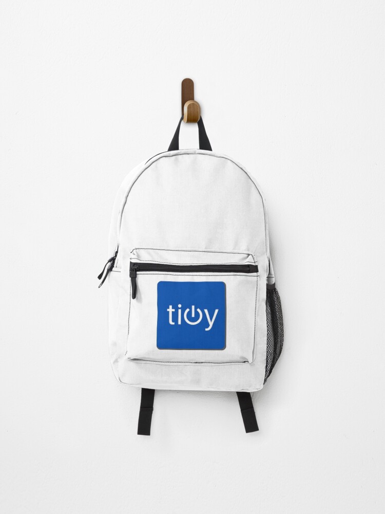 Thumbnail 1 of 3, Backpack, Tidy Power Button designed and sold by TidesTurning.