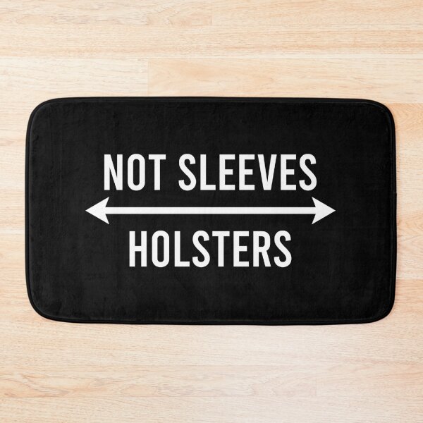 Item preview, Not Sleeves Holster - Funny Gym Workout Humor designed and sold by xhearalisa.