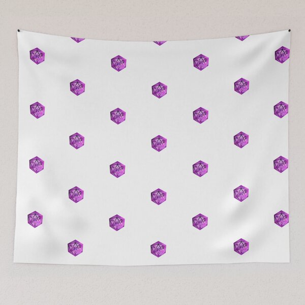 Item preview, Purple D20 designed and sold by Rainbow Roses Art.