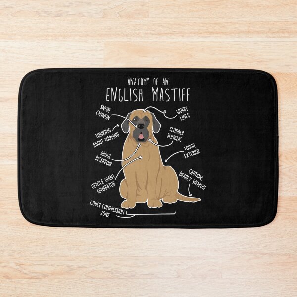 Item preview, Apricot English Mastiff Dog Anatomy designed and sold by Clara Hollins.