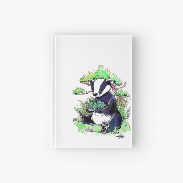 Item preview, Zen Badger designed and sold by Helabella Art.