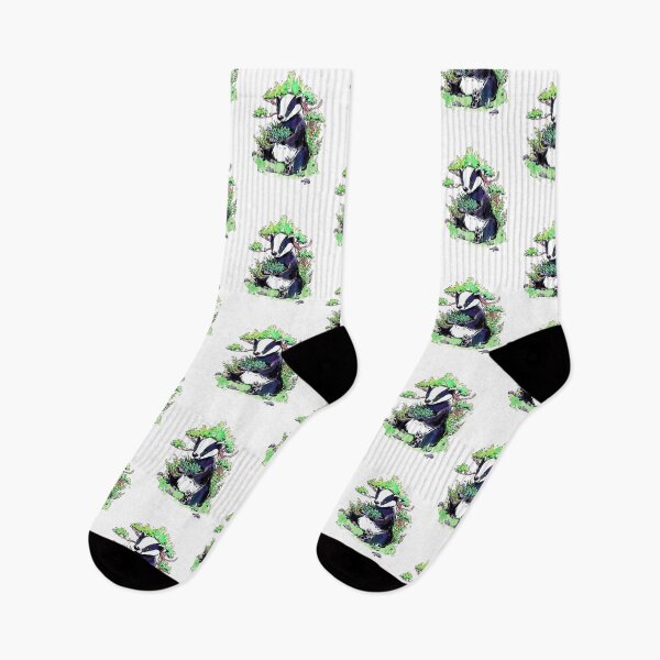 Item preview, Zen Badger designed and sold by Helabella Art.