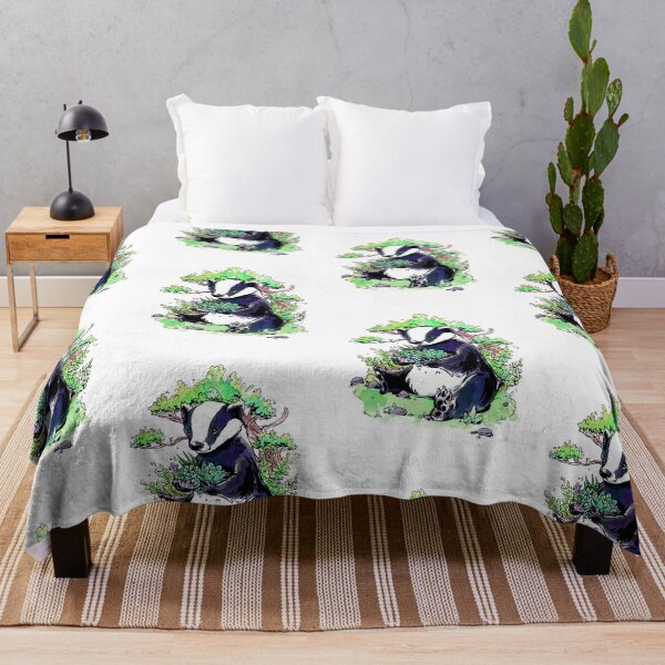 Item preview, Zen Badger designed and sold by Helabella Art.