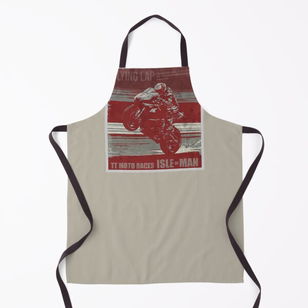 Item preview, Vintage "Flying Lap" Isle of Man TT Poster designed and sold by KiwiRider.
