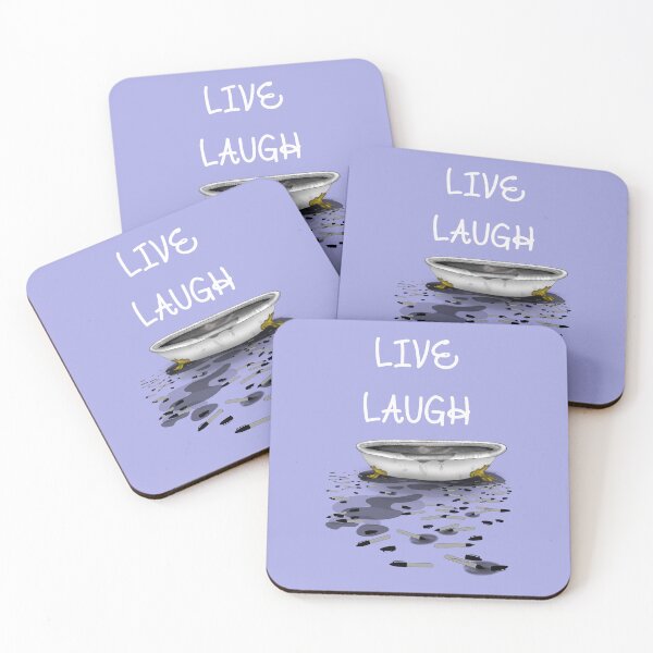 Item preview, "Live, Laugh, Marker Bath" Funny Meme Internet Reference Graphic (Purple) designed and sold by BluOddities.