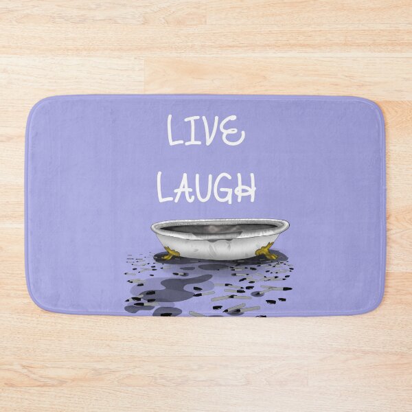 Item preview, "Live, Laugh, Marker Bath" Funny Meme Internet Reference Graphic (Purple) designed and sold by BluOddities.