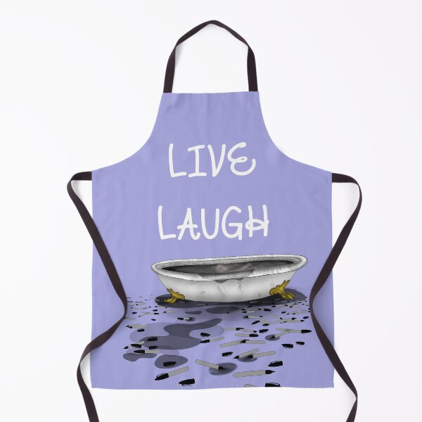 Item preview, "Live, Laugh, Marker Bath" Funny Meme Internet Reference Graphic (Purple) designed and sold by BluOddities.