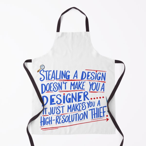 Item preview, Stealing a design doesn’t make you a designer... it just makes you a high-resolution thief designed and sold by Mohamedeinoo.