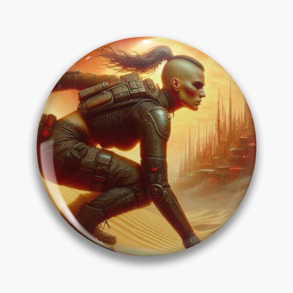 Artikelvorschau, Sandstorm Cyborg Rider entworfen und verkauft von Ghost Archer Illusions.