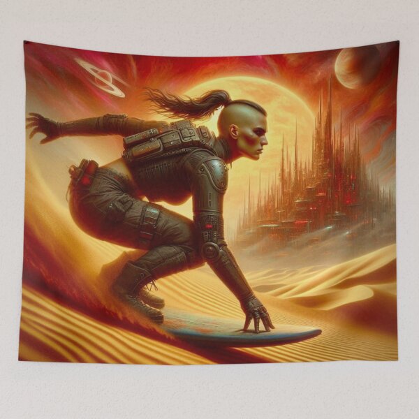 Item preview, Sandstorm Cyborg Rider designed and sold by Ghost Archer Illusions.