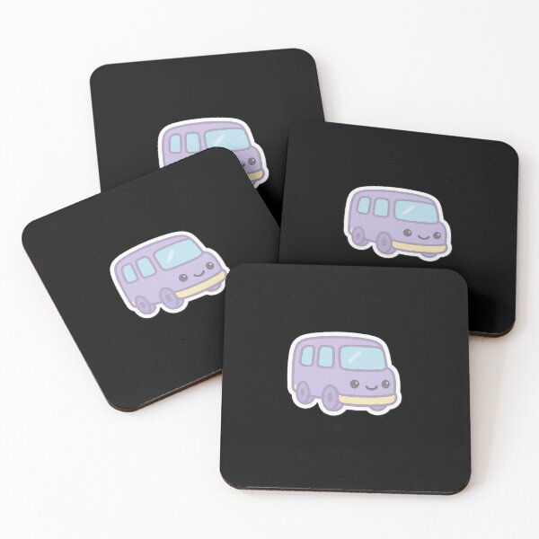 Item preview, Purple mini bus designed and sold by KajalGulgulia.