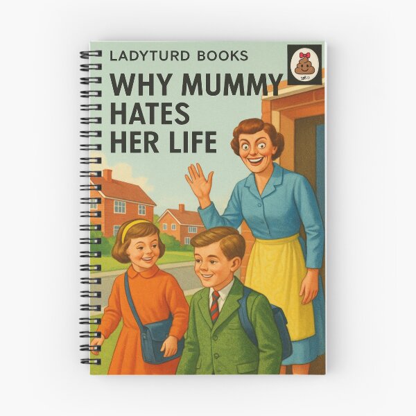 Item preview, Why Mummy Hates Her life | Lady Turd Books designed and sold by ZEDorDEAD.