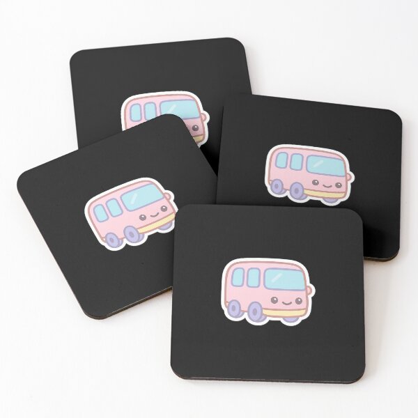 Item preview, Pink mini bus designed and sold by KajalGulgulia.