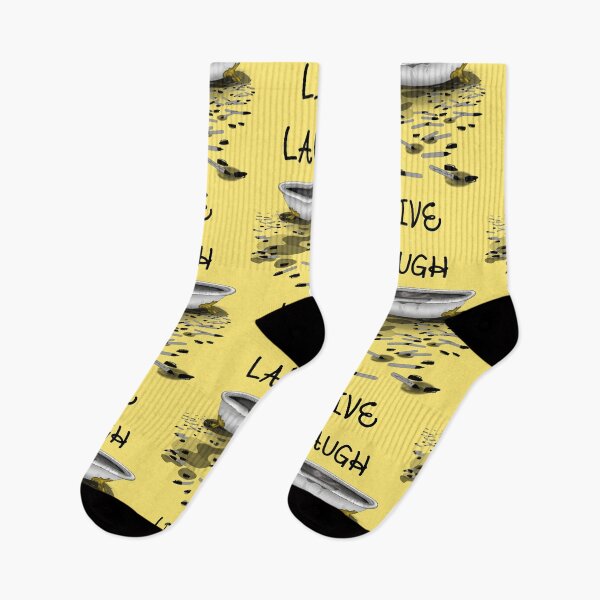 Item preview, "Live, Laugh, Marker Bath" Funny Meme Internet Reference Graphic (Yellow) designed and sold by BluOddities.
