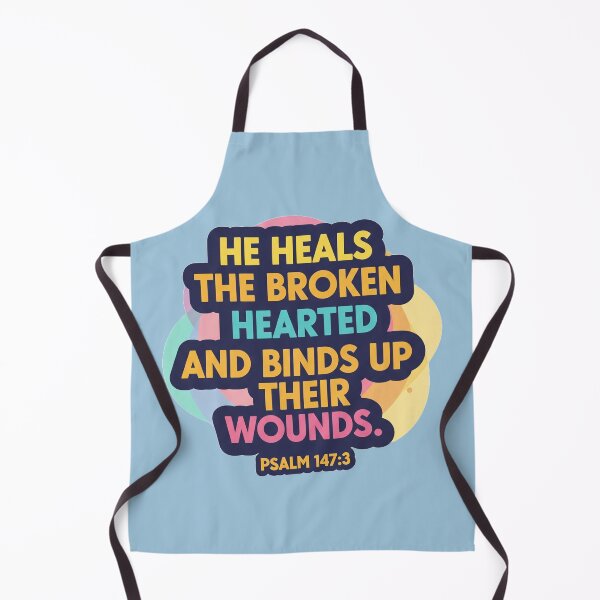 Item preview, He Heals the Broken Hearted designed and sold by AnTartstudios.