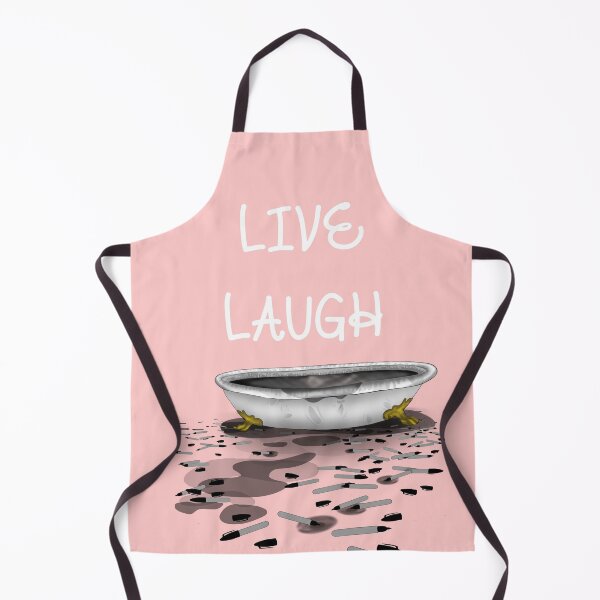 Item preview, "Live, Laugh, Marker Bath" Funny Meme Internet Reference Graphic (Pink) designed and sold by BluOddities.