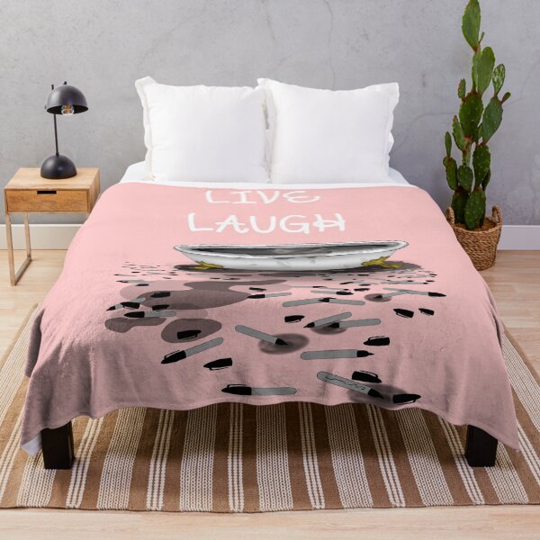 Item preview, "Live, Laugh, Marker Bath" Funny Meme Internet Reference Graphic (Pink) designed and sold by BluOddities.