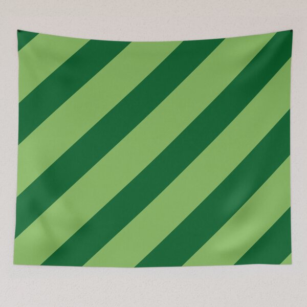 Item preview, Emerald Diagonal Stripes designed and sold by OmikronStore.