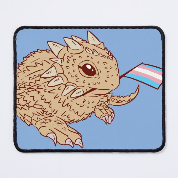 Item preview, Pride Desert Animal Horny Toad Transgender designed and sold by kelsmister.