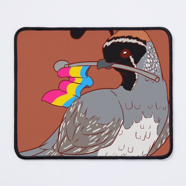 Item preview, Desert Pride Quail Pansexual designed and sold by kelsmister.