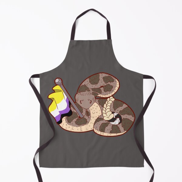 Item preview, Pride Desert Rattlesnake Nonbinary designed and sold by kelsmister.