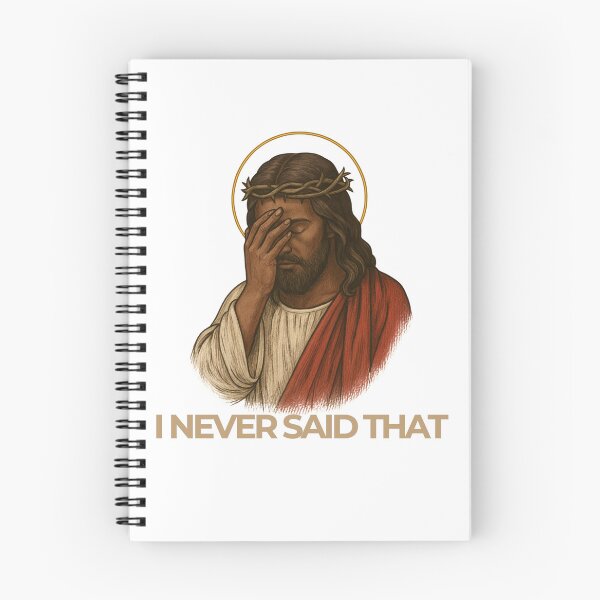 Item preview, I Never Said That, Funny Jesus Quote Sticker designed and sold by AshleyJaneCo.
