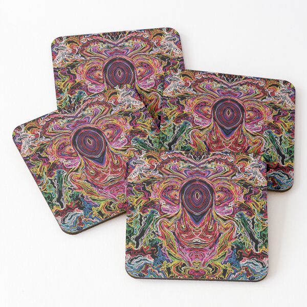 Item preview, Psychedelic Abstract – "Queen Of Inevitable" designed and sold by TheArtShackPH.
