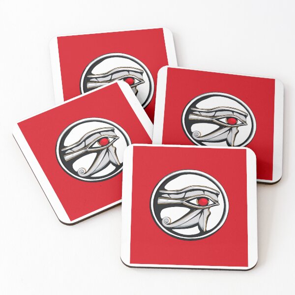 Item preview, Ojo de Horus - Rojo designed and sold by Feluka Arts.
