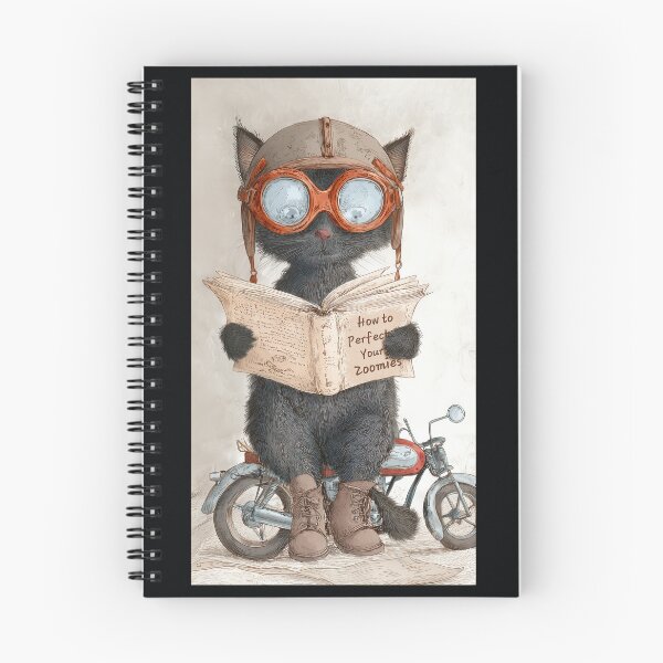 Item preview, How to perfect your zoomies. Meow manual. designed and sold by IraPanyukova.