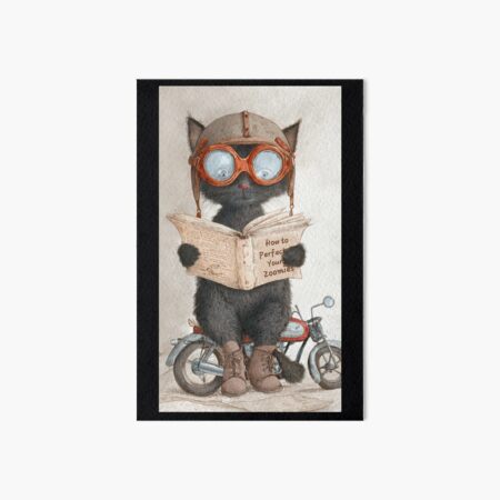 Item preview, How to perfect your zoomies. Meow manual. designed and sold by IraPanyukova.