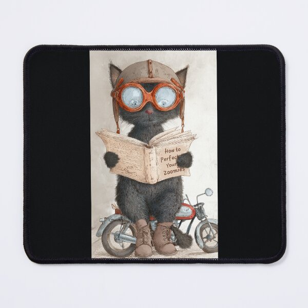 Item preview, How to perfect your zoomies. Meow manual. designed and sold by IraPanyukova.
