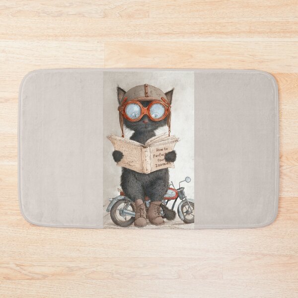 Item preview, How to perfect your zoomies. Meow manual. designed and sold by IraPanyukova.