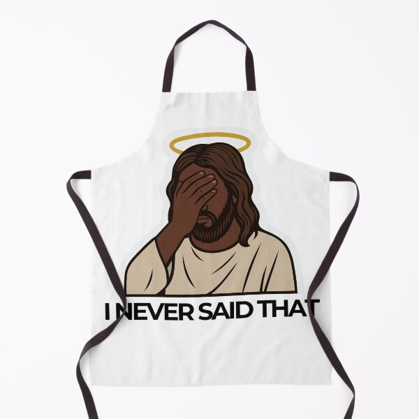 Item preview, I Never Said That, Funny Jesus Quote Sticker designed and sold by AshleyJaneCo.